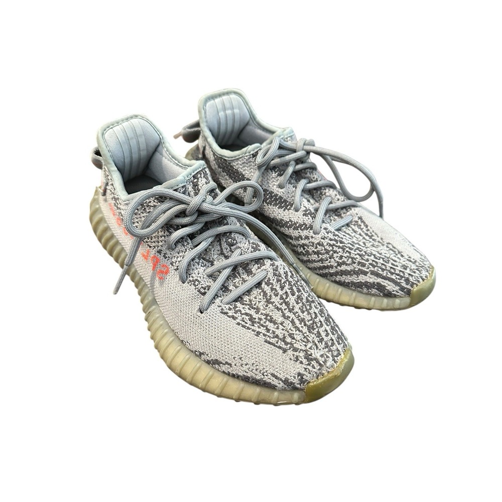Adidas Yeezy Boost 350 Gray Red 2017 Men's Size 5 Kanye Athletic #S31-7‎
